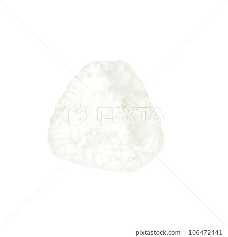 Illustration of rice ball salt ball Illustration of rice ball salt ball 106472441