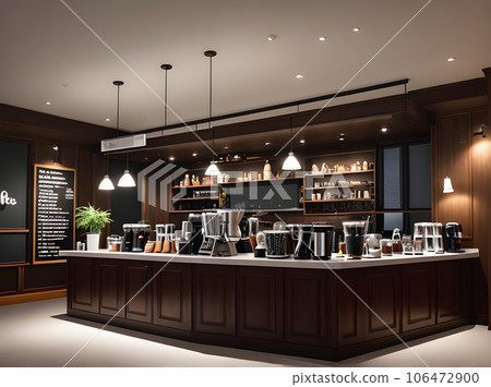 ultra realistic coffee shop interior design ultra realistic coffee shop interior design 106472900