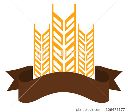 Premium agriculture badge. Organic farm product label Premium agriculture badge. Organic farm product label 106473177