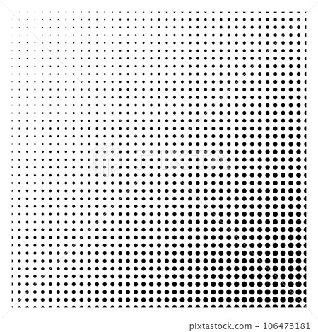 Halftone texture. Light gradient pattern in retro style Halftone texture. Light gradient pattern in retro style 106473181