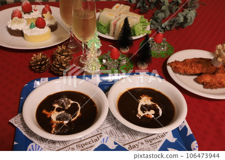 Christmas image dining table Christmas image dining table 106473944