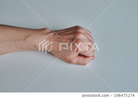 Senior woman hands 106475274