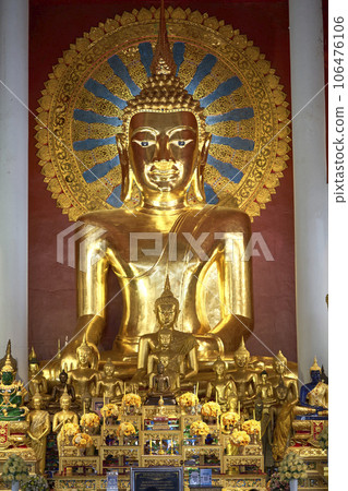Chiang Mai Temple Golden Buddha at Wat Phra Singh 106476106