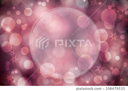 Christmas Background With Bokeh And Copy Space 106479535