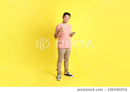 Casual Asian Man 106480858