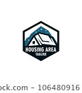 housing vector logo illustration 106480916