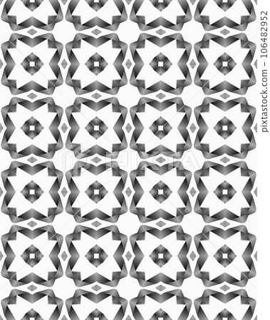 White and gray floral seamless pattern Background Traditional Arabic geometric ornament White and gray floral seamless pattern Background Traditional Arabic geometric ornament 106482952