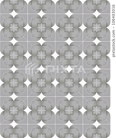White and gray floral seamless pattern Background Traditional Arabic geometric ornament White and gray floral seamless pattern Background Traditional Arabic geometric ornament 106483016