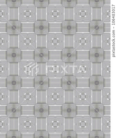 White and gray floral seamless pattern Background Traditional Arabic geometric ornament White and gray floral seamless pattern Background Traditional Arabic geometric ornament 106483017