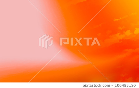 Red abstract background. Empty backdrop illustration with copy space, usable for social media promotions, events, banners, posters, anniversary, party, and online web Ads 106483150
