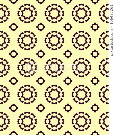 Beautiful geometric Seamless pattern design for decorating, wallpaper background illustration with cream and beige colored background Beautiful geometric Seamless pattern design for decorating, wallpaper background illustration with cream and beige colored background 106483261