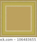 Yellow Three-Dimensional Background and Wallpaper Image with Light and White Snowflakes. 106483655