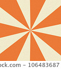Two Tone Triangle Wallpaper Orange and White 106483687