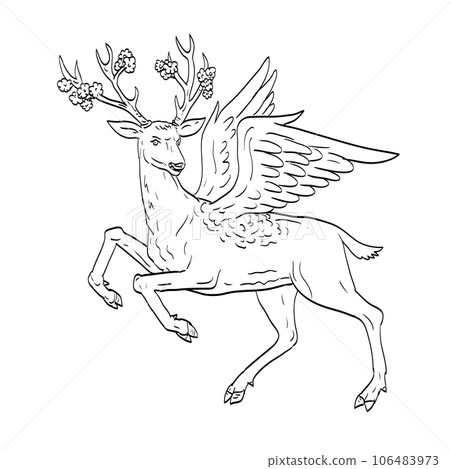 Snawfus of Ozark Medieval Drawing 106483973