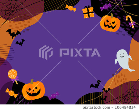 萬聖節banner_背景框架 萬聖節banner_背景框架 106484834