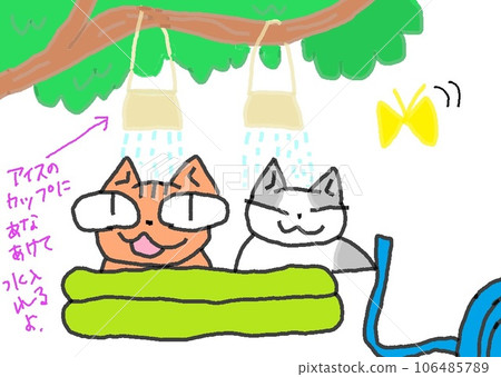 Big-Eyed Cat's Garden Pool Big-Eyed Cat's Garden Pool 106485789