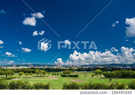 淀川夏日風景 106485848
