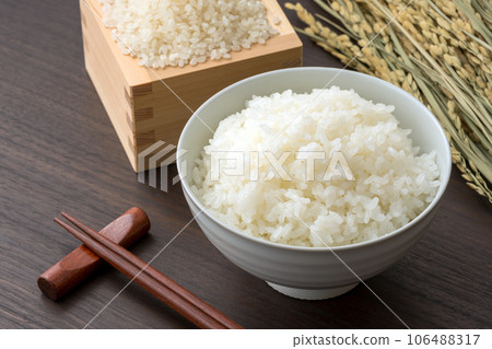 新圖片。稻米，稻穗，稻穗。 106488317