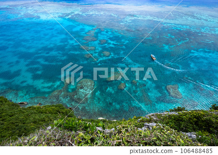 Okinawa sea spectacular view Okinawa sea spectacular view 106488485