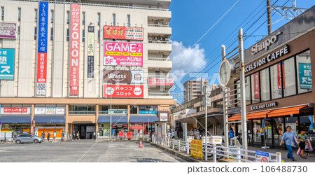 Cityscape of Ichikawa City, Chiba Prefecture Motoyawata Station 106488730