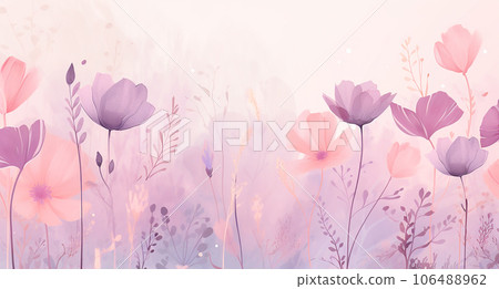 宇宙花背景圖生成AI 106488962