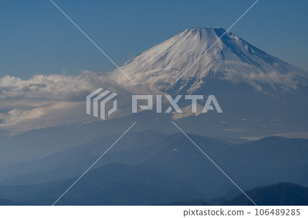 從塔野嶽山頂看到的富士山 從塔野嶽山頂看到的富士山 106489285