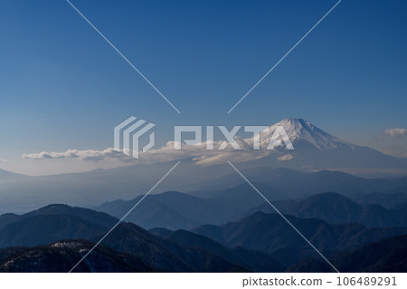 從塔野嶽山頂看到的富士山 從塔野嶽山頂看到的富士山 106489291
