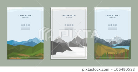 Abstract company brochure. Vector business flyer. Abstract company brochure. Vector business flyer. 106490558
