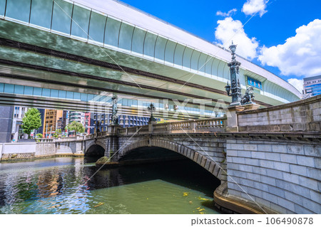 日本的東京都市風景我想看日本橋等。 日本的東京都市風景我想看日本橋等。 106490878