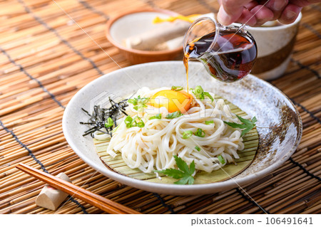 A summer staple! Chilled Udon Zaru Udon A summer staple! Chilled Udon Zaru Udon 106491641