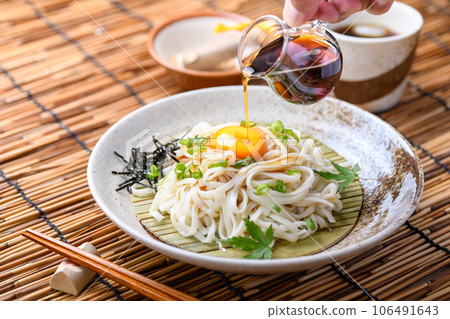 A summer staple! Chilled Udon Zaru Udon A summer staple! Chilled Udon Zaru Udon 106491643
