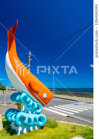平磯海灘上的大鯨魚 106494049