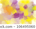 abstract background of a blending brush of white, yellow, purple with a mix of dark and soft tones. 106495060