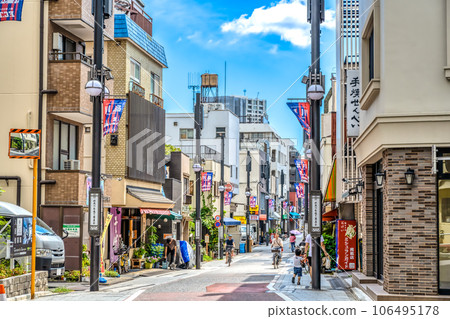 東京北品川購物區品川的城市景觀 106495178