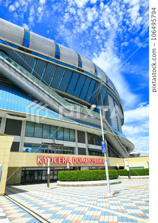 [Osaka Prefecture] Sunny Kyocera Dome Osaka East Exit Gate (Osaka Dome) 106495794