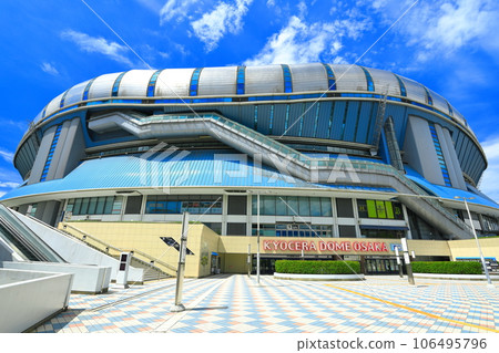 [Osaka Prefecture] Sunny Kyocera Dome Osaka East Exit Gate (Osaka Dome) 106495796