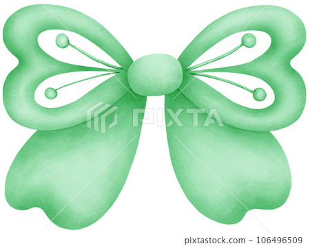 Colorful Gift Bow Decoration - Handmade Festive Craft Detail 106496509