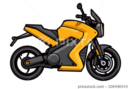 illustration of motor cycle vector design, Sport bike wrap design vector. ready print concept for vinyl wrap and motorcycle decal illustration of motor cycle vector design, Sport bike wrap design vector. ready print concept for vinyl wrap and motorcycle decal 106496543
