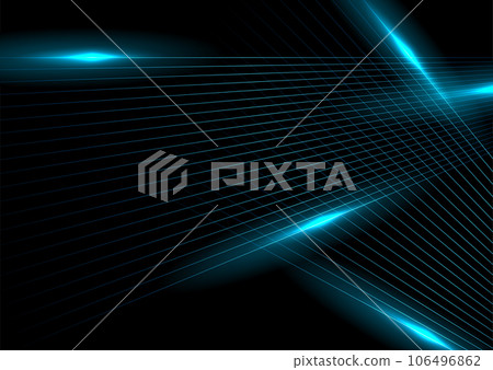 Blue minimal lines abstract futuristic tech background 106496862
