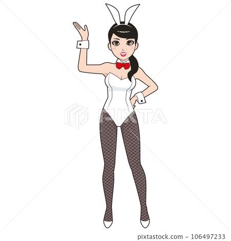 白色的兔女郎 白色的兔女郎 106497233