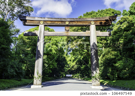 Meiji Shrine Otorii (Second Torii/Second Torii) 106497549