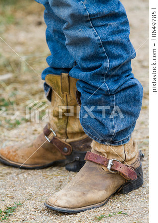 2013 Cowboy Up rodeo in Kiowa, Colorado. 106497851