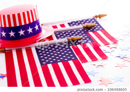 Patriotic items to celebrate July 4th. Patriotic items to celebrate July 4th. 106498605