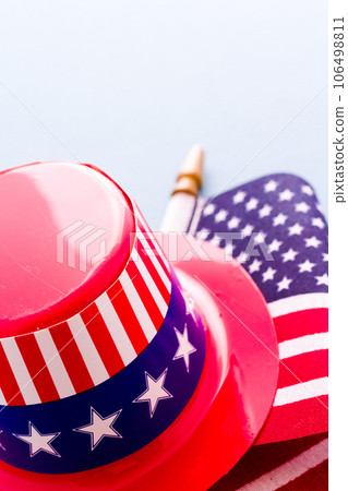 Patriotic items to celebrate July 4th. Patriotic items to celebrate July 4th. 106498811