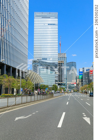 東京_東京站周邊無人的風景 東京_東京站周邊無人的風景 106500202