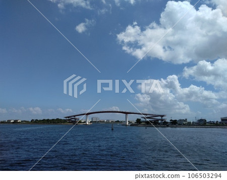 日本最高的人行橋“中之島大橋”位於木更津 日本最高的人行橋“中之島大橋”位於木更津 106503294