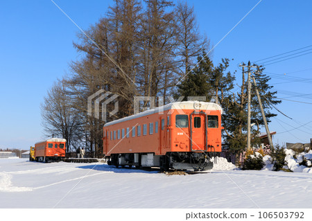 北海道_廣尾線興福站遺址雪景 106503792