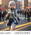 girl on the street corner 106503983