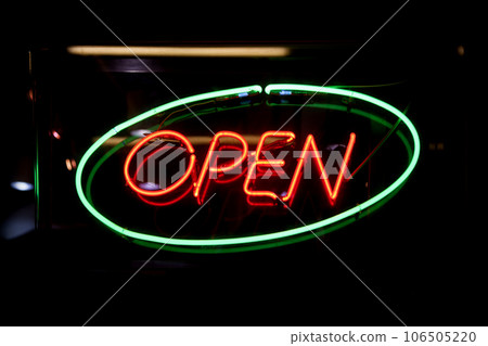 Neon light - Open Neon light - Open 106505220