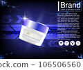 Cosmetic ad technology concept 106506560